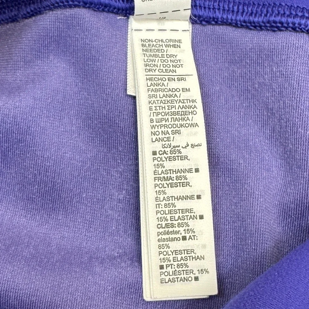 Athleta Leggings Womens Medium Purple Elation Velvet Tight Soft Yoga Athleisure